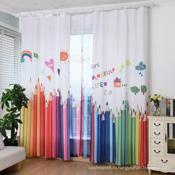 Детские шторы карандашом распечатать для детей